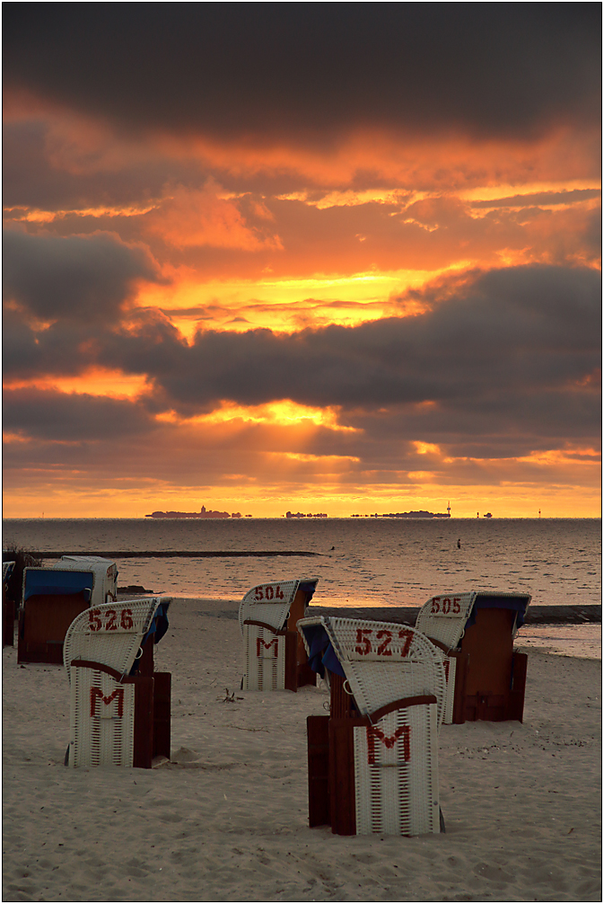 Abendstimmung in Cuxhaven...