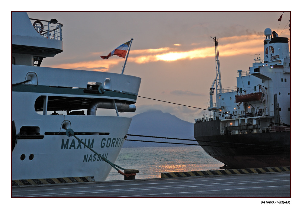 Abendstimmung in Da Nang