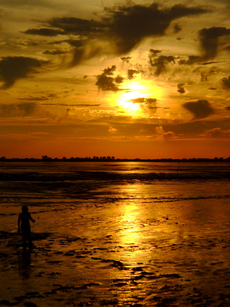 Abendstimmung in Dangast (Nordsee)