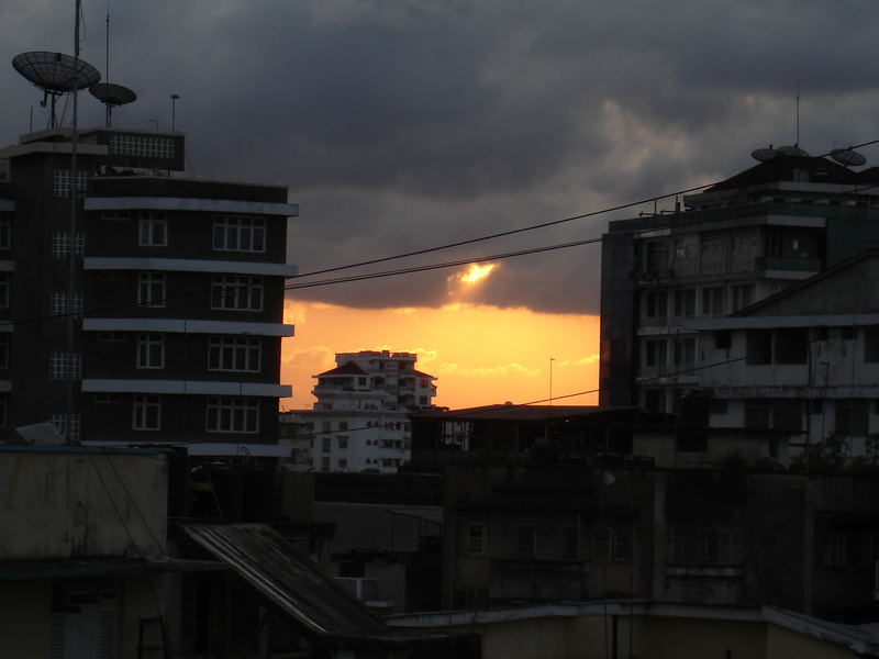 Abendstimmung in Dar es Salaam