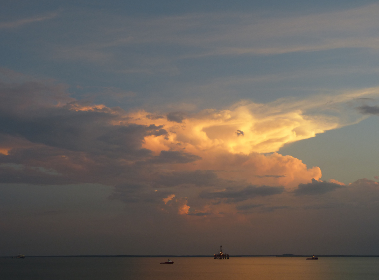 Abendstimmung in Darwin, Australien