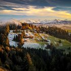 Abendstimmung in den Alpen