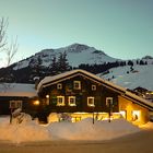 Abendstimmung in den Alpen