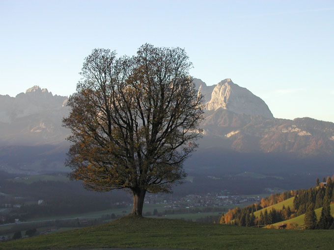 Abendstimmung in den Bergen