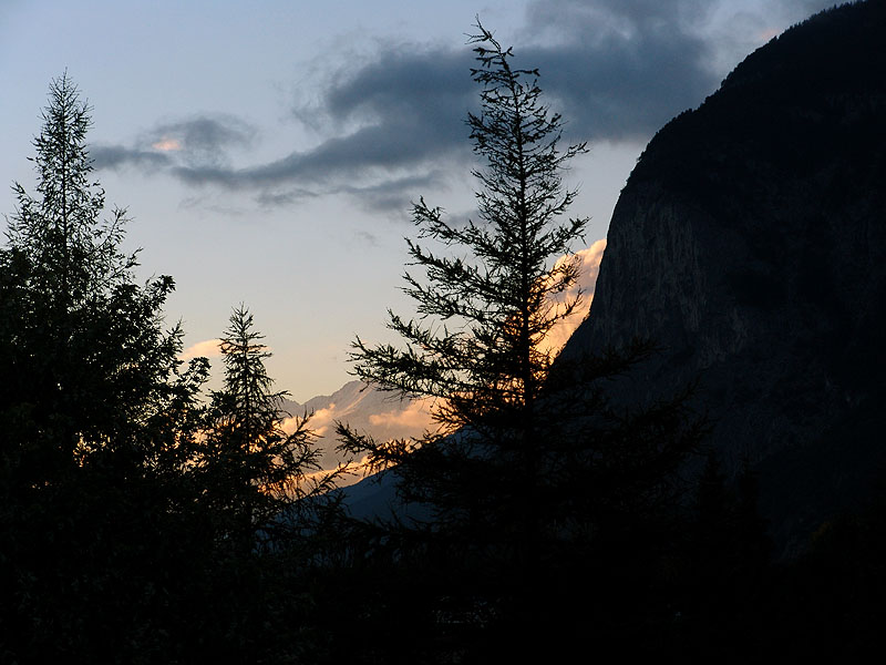 Abendstimmung in den Bergen