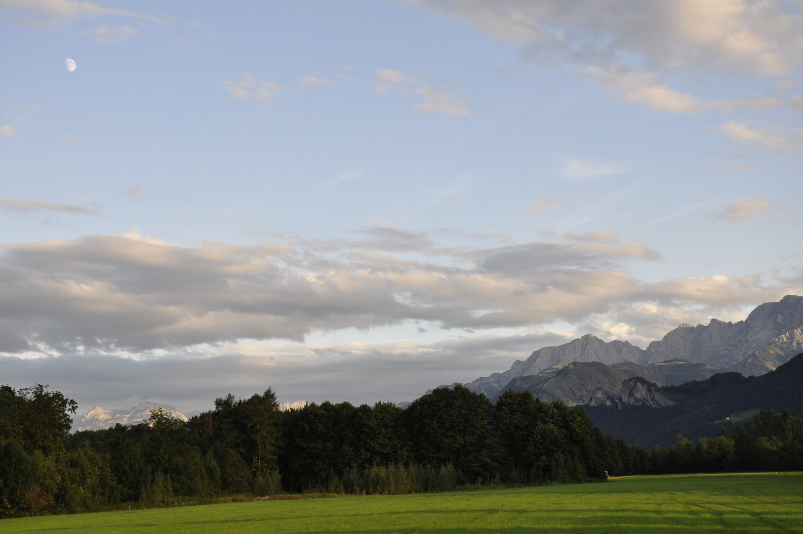 Abendstimmung in den Bergen