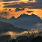 Abendstimmung in den Bergen