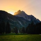 Abendstimmung in den Bergen