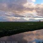 Abendstimmung in den Borgfelder Wümmewiesen