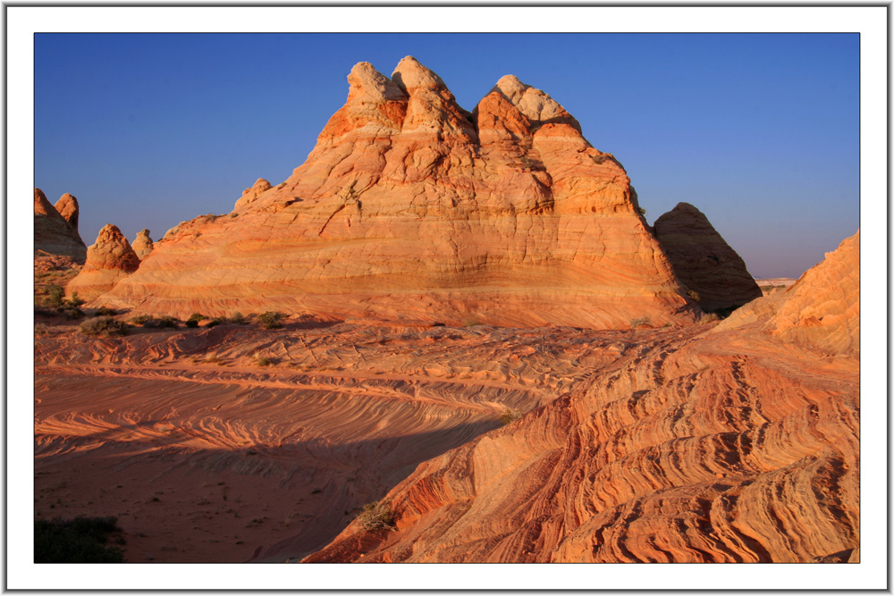 Abendstimmung in den Coyote Buttes South