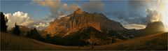 Abendstimmung in den Dolomiten