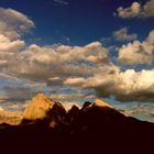 Abendstimmung in den Dolomiten