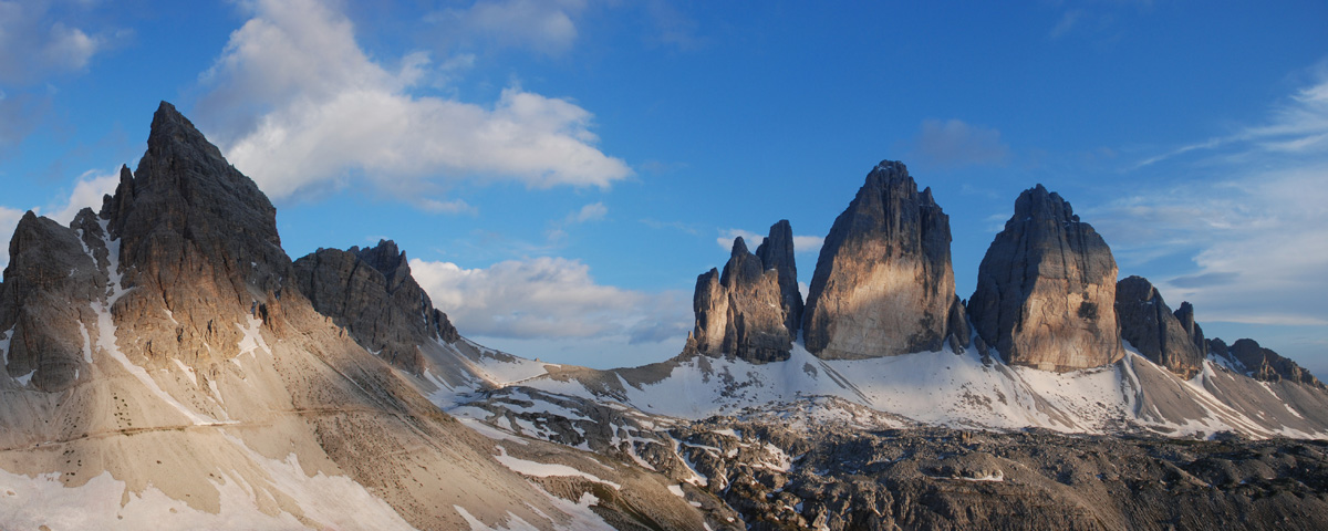 Abendstimmung in den Dolomiten