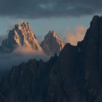 Abendstimmung in den Dolomiten