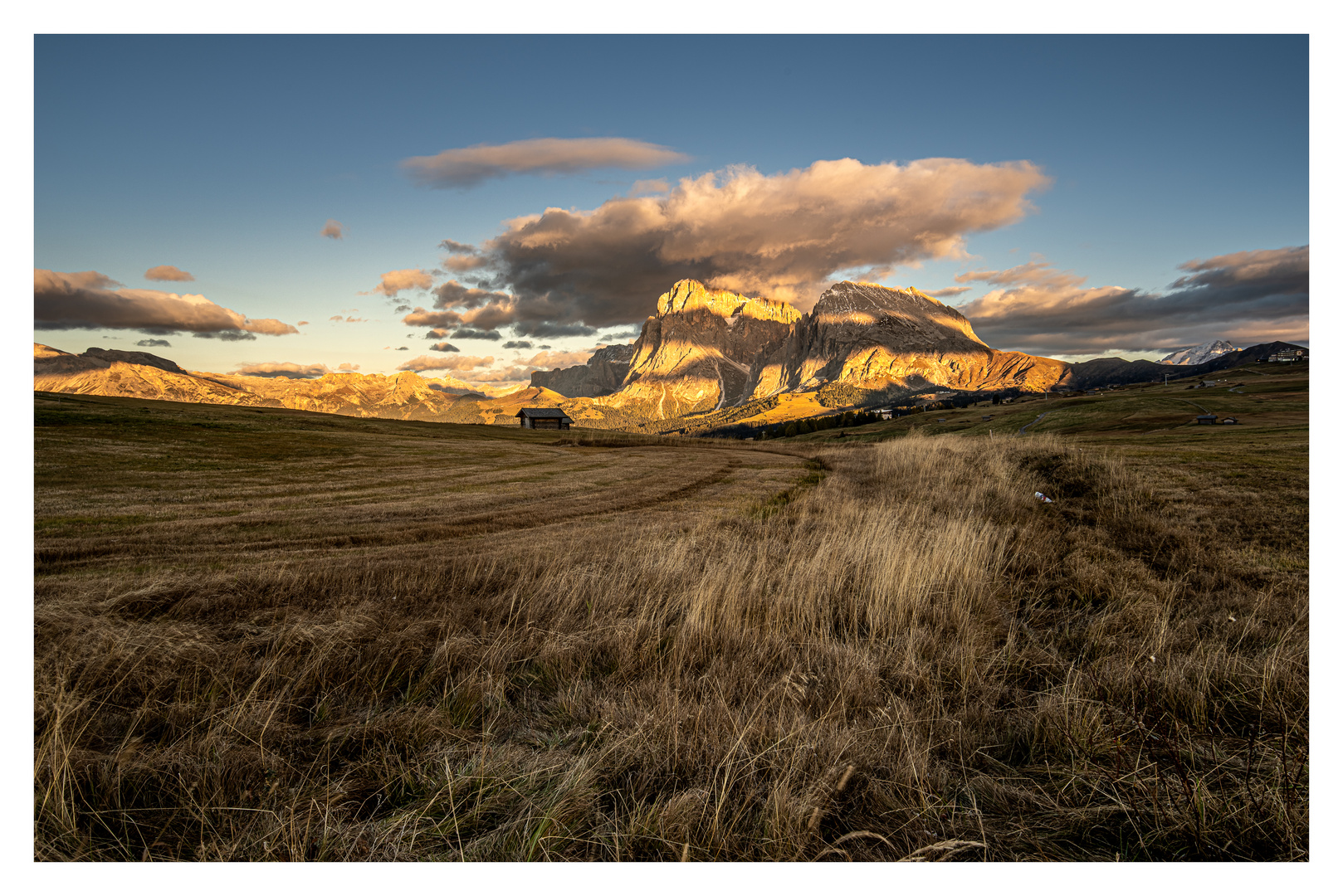 Abendstimmung in den Dolomiten