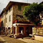 Abendstimmung in den Gassen von Sirmione