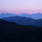 Abendstimmung in den Kärntner Nockbergen