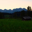 Abendstimmung in den Kitzbühler Alpen