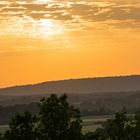 Abendstimmung in den Moselbergen bei Metz