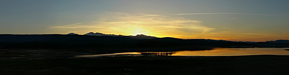 Abendstimmung in den Pyrenäen