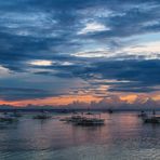 Abendstimmung in den Visayas