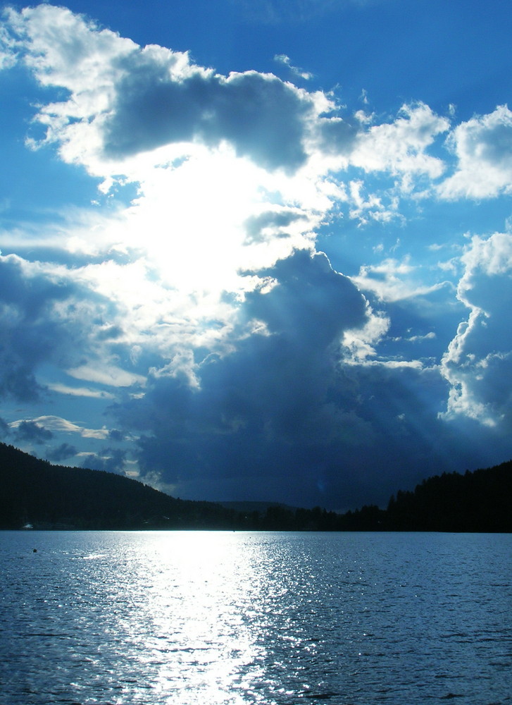 Abendstimmung in den Vogesen