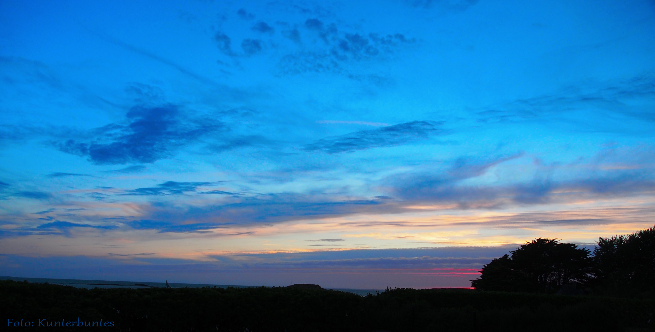 Abendstimmung in der Bretagne