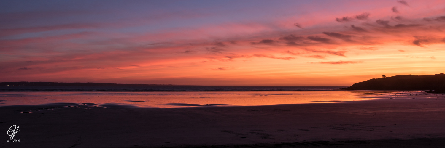 Abendstimmung in der Bretagne