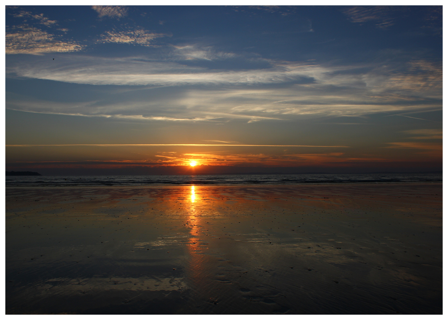 Abendstimmung in der Bucht von Douarnenez