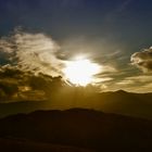 Abendstimmung in der Crete bei Siena