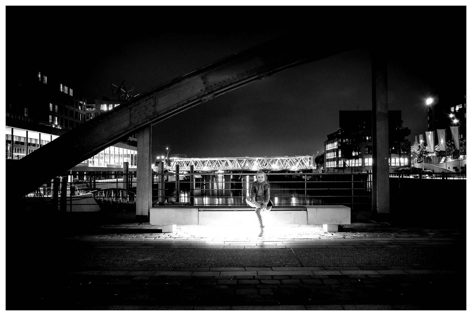 Abendstimmung in der Hafencity 