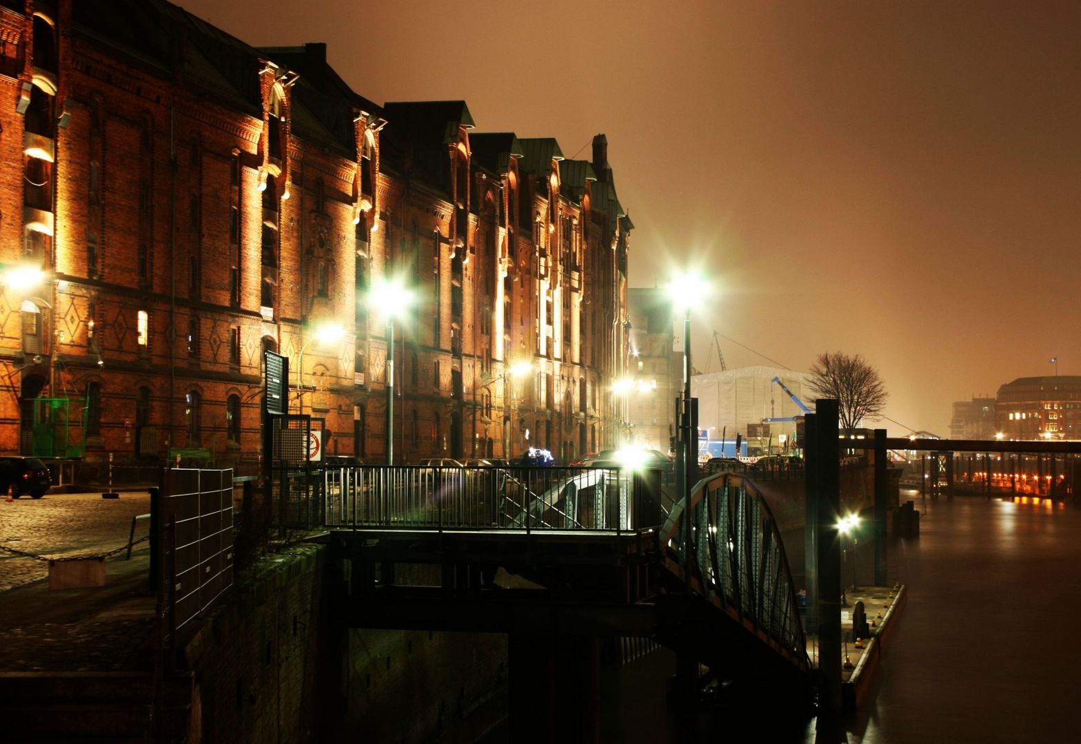 Abendstimmung in der Hamburger Speicherstadt