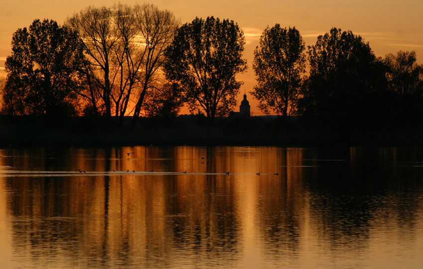 Abendstimmung in der Hörnau