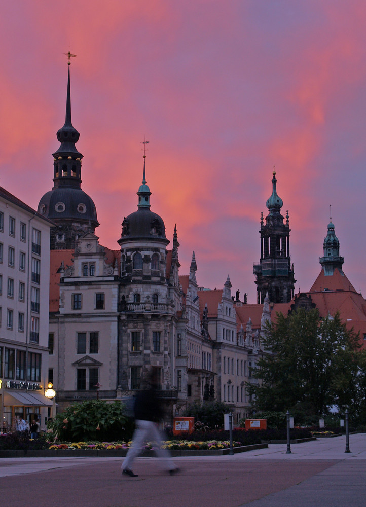 Abendstimmung in der Innenstadt