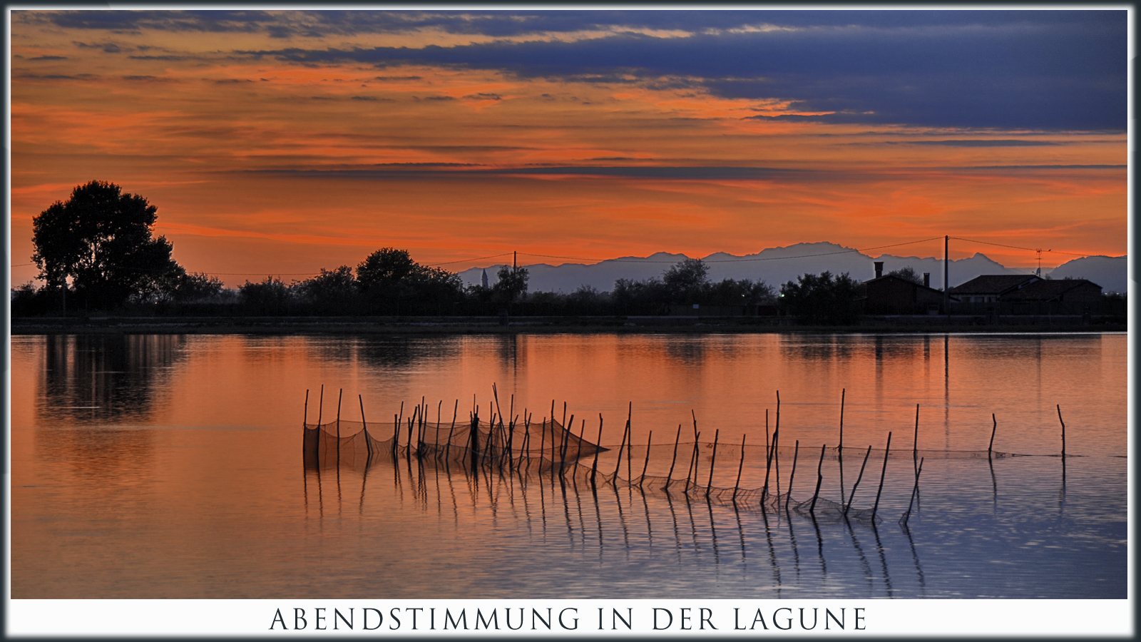 Abendstimmung in der Lagune