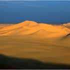 Abendstimmung in der libyschen Sahara