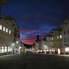 Abendstimmung in der Marktstrasse Bad Tölz