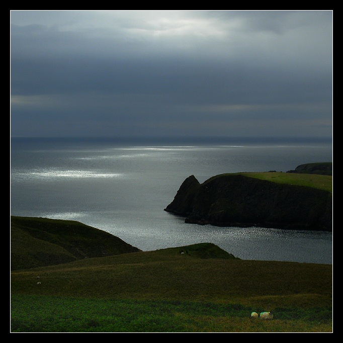 Abendstimmung in der Nähe von Malinbeg, County Donegal