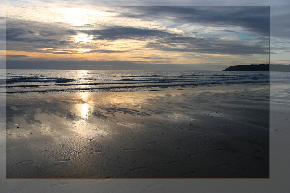 Abendstimmung in der Normandie