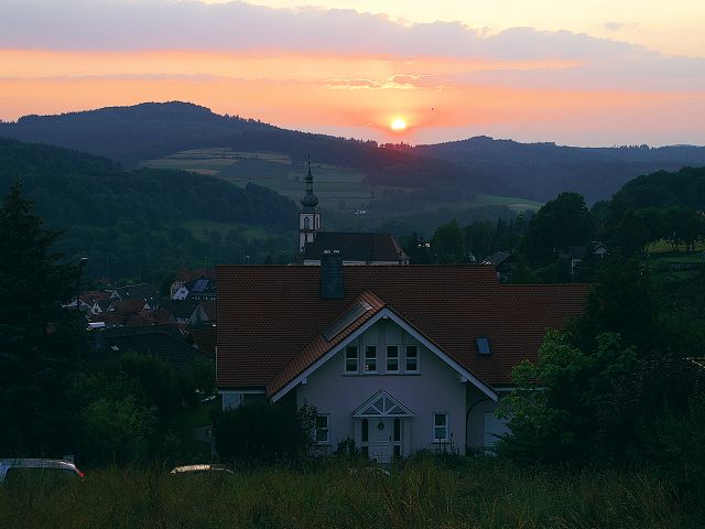 Abendstimmung in der Rhön