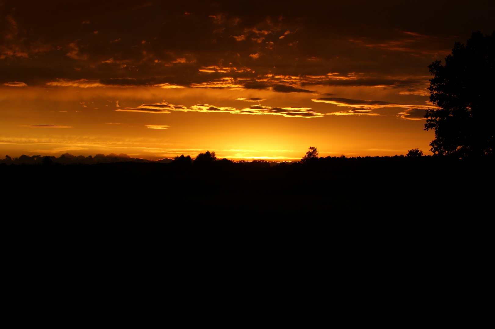 Abendstimmung in der Segelau