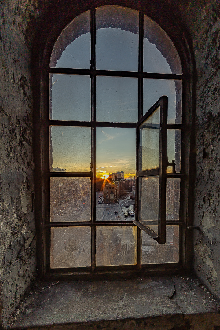 Abendstimmung in der Speicherstadt