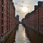 Abendstimmung in der Speicherstadt