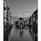 Abendstimmung in der Speicherstadt - Wasserschloss