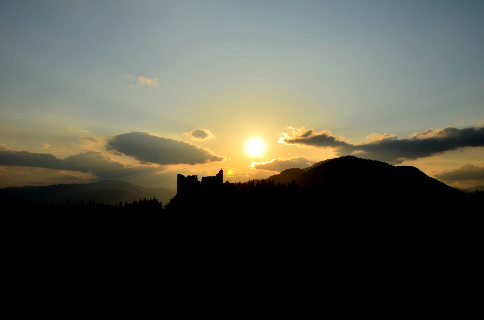 Abendstimmung in der Steiermark