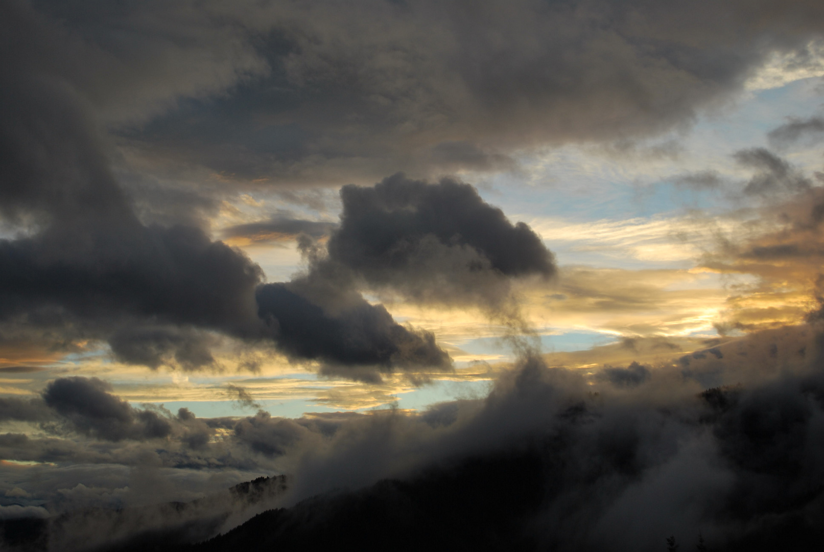 Abendstimmung in der Steiermark bei St. Kathrein