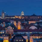 Abendstimmung in der Südvorstadt mit Blick aufs Volki