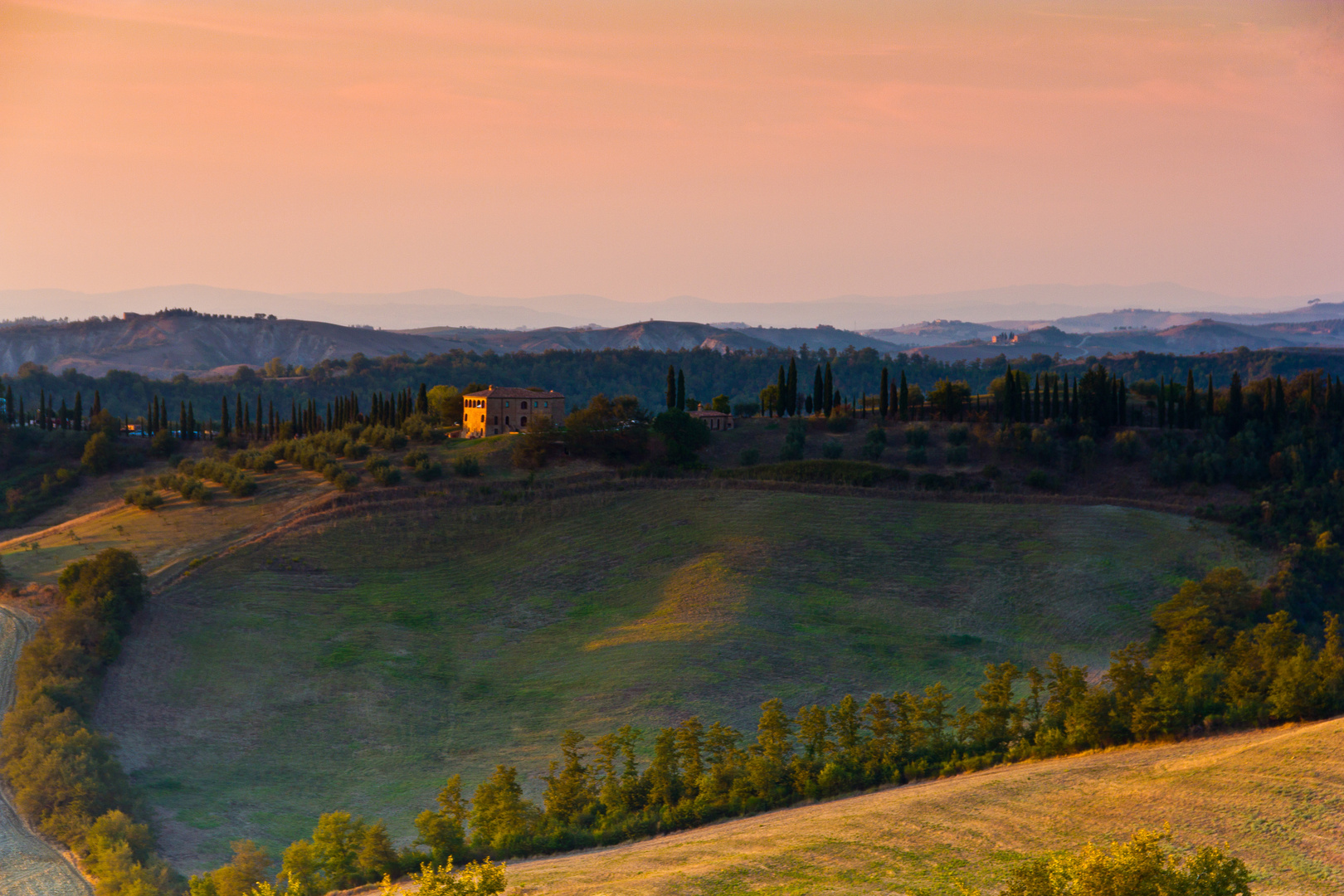 Abendstimmung in der Toscana