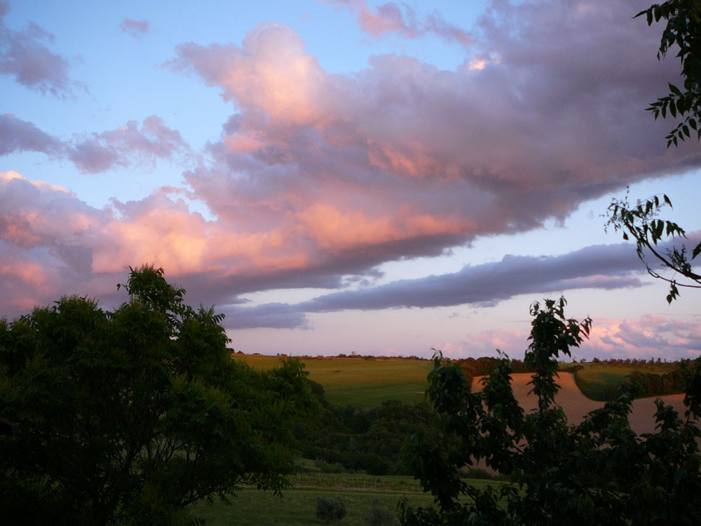 Abendstimmung in der Toscana