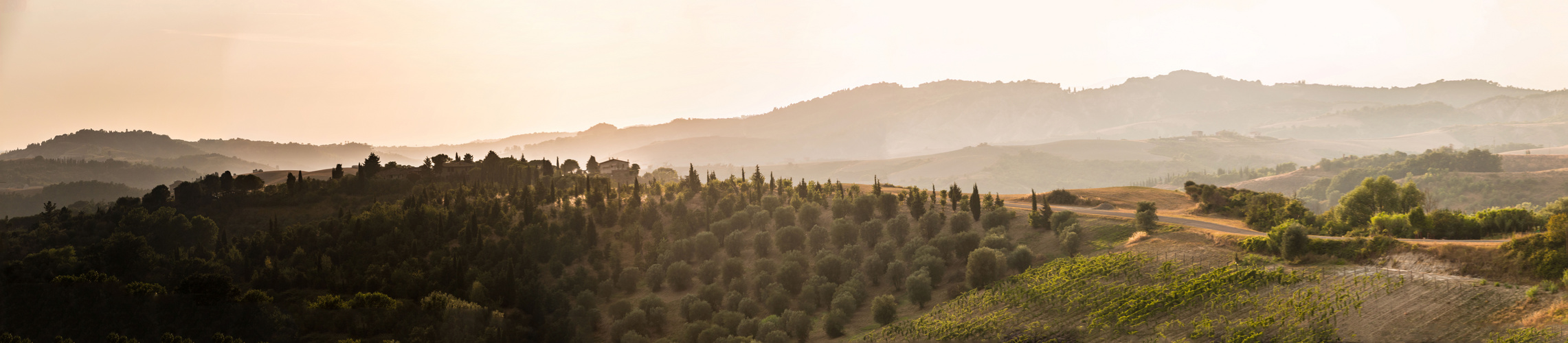 Abendstimmung in der Toscana